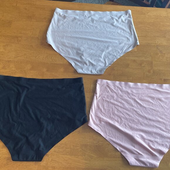NWOT Set of 3 - Size Large sophie b. black, blush pink, and nude briefs - Picture 5 of 13